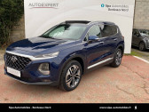 Hyundai Santa Fe occasion année 2019 boite Automatique Annonce Hyundai Santa Fe occasion Diesel Santa Fé 2.0 CRDi 185 HTRAC BVA8 5p à Le Bouscat