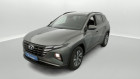 Hyundai Tucson occasion année 2021 boite Robotisee Annonce Hyundai Tucson occasion Hybride 1.6 CRDI 136ch Hybrid 48v Essential DCT7 Amazon Grey à SAINT-GREGOIRE