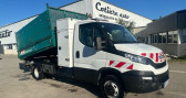 Iveco DAILY occasion année 2018 boite Manuelle Annonce Iveco DAILY occasion Diesel 26990 ht 35c15 benne coffre réhausses paysagiste à LA BOISSE