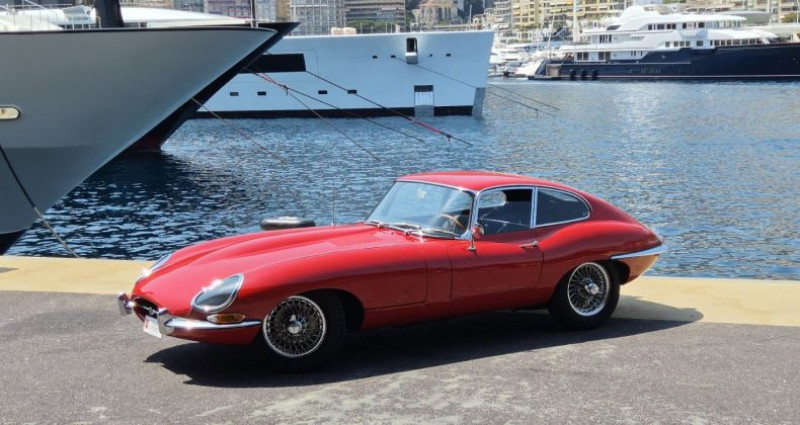 Jaguar E-Type 66 coup Mk1 - full matching  occasion  Beausoleil - photo n2