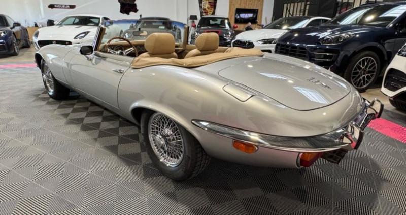 Jaguar E-Type E Cabriolet 5.3 V12 272 ch BVA ( Moteur refait neuf 20000 km  occasion  LA CHAPELLE DES FOUGERETZ - photo n5