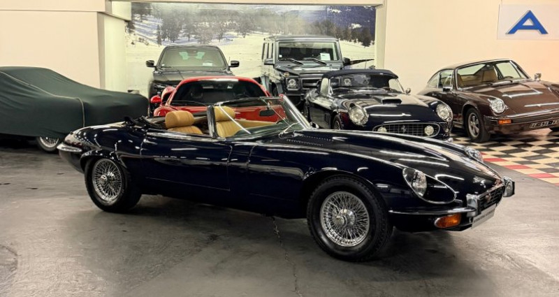 Jaguar E-Type V12 CABRIOLET  occasion � Versailles - photo n�4