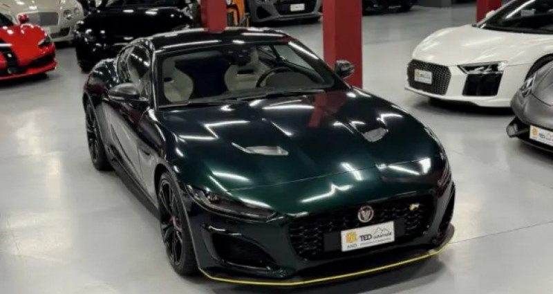 Jaguar F-Type 575cv AWD British Racing Green  occasion  ENCAMP - photo n4