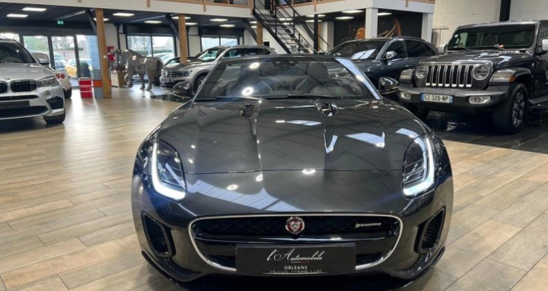 Jaguar F-Type CABRIOLET (2) 2.0 300 BVA8 R-DYNAMIC /CARPATHIAN GREY/  occasion à Saint Denis En Val - photo n°2