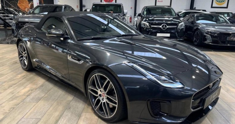 Jaguar F-Type CABRIOLET (2) 2.0 300 BVA8 R-DYNAMIC /CARPATHIAN GREY/  occasion à Saint Denis En Val - photo n°3