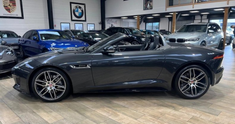 Jaguar F-Type CABRIOLET (2) 2.0 300 ch BVA8 R-DYNAMIC /CARPATHIAN GREY  occasion � Saint Denis En Val - photo n�4