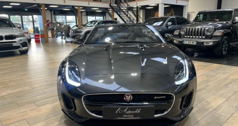 Jaguar F-Type Cabriolet (2) 2.0 i 300 BVA8 R-DYNAMIC /CARPATHIAN GREY/  occasion  Saint Denis En Val - photo n2