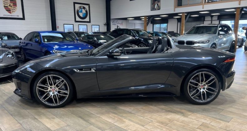 Jaguar F-Type Cabriolet (2) 2.0 i 300 BVA8 R-DYNAMIC /CARPATHIAN GREY/  occasion  Saint Denis En Val - photo n4