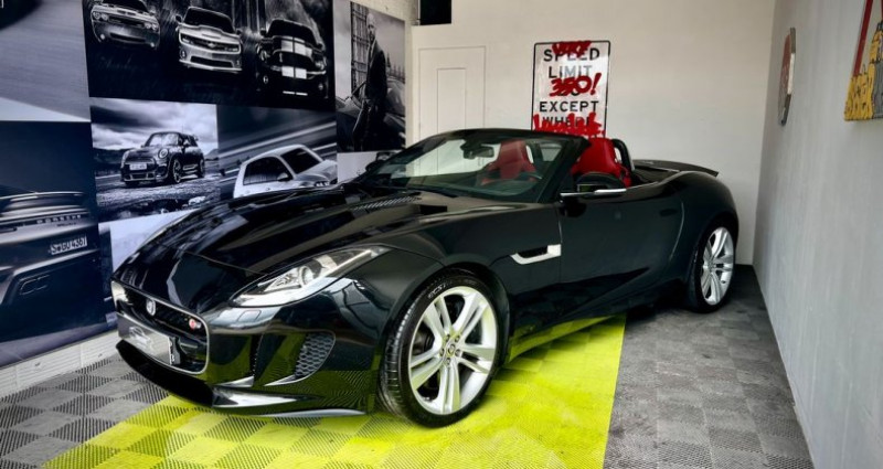 Jaguar F-Type cabriolet 3.0 v6 s 380 bva8 2014 Jaguar F-Type cabriolet 3.0 v6 s 380 bva8  occasion à Saint-Maur-des-Fossés