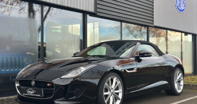 Jaguar F-Type CABRIOLET 3.0 V6 S 380 S AUTO  occasion  Fontenay-sur-eure - photo n2