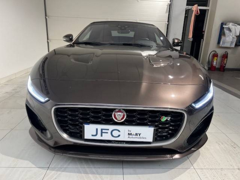 Jaguar F-Type CABRIOLET F-Type Cabriolet V8 5L Essence Suraliment 575 ch   occasion  Biéville-Beuville - photo n7