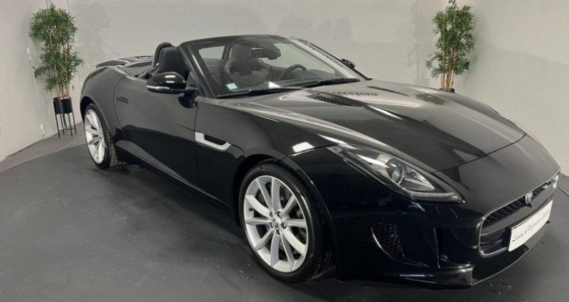 Jaguar F-Type Cabriolet S 3.0 V6 380ch - 78000km - Si�ges racing - Echappe  occasion &agrave; Antibes - photo n&deg;7