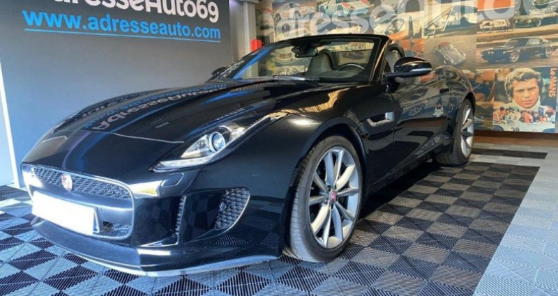 Jaguar F-Type Cabriolet V6 3L Essence Suraliment� 340 ch BVA8  occasion � LA TOUR DE SALVAGNY