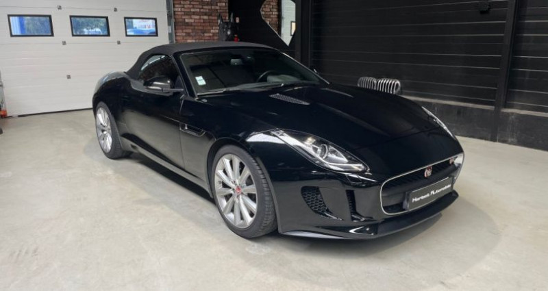 Jaguar F-Type CABRIOLET V6 3L Essence Suralimente 340 ch BVA8  occasion à Saint Ouen L'Aumone - photo n°4