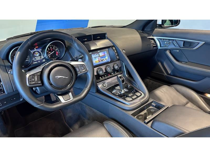 Jaguar F-Type Cabriolet V6 3L Essence Suraliment 380 ch BVA8 AWD R-Dynami  occasion  SAINT-GREGOIRE - photo n7