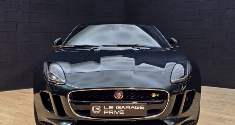 Jaguar F-Type COUPE 5.0 V8 550CH R RACING BRITISH GREEN CUIR BI TON PANORA  occasion à Saint-Andr-les-vergers - photo n°5