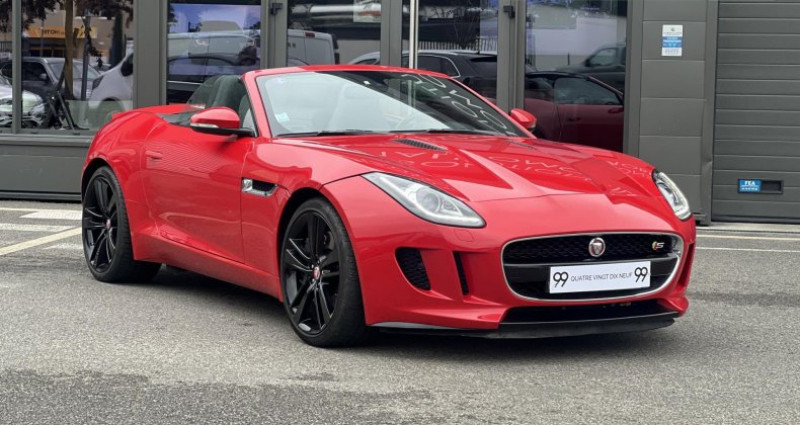 Jaguar F-Type Coupe Cabriolet 3.0i V6 - BVA Quickshift - Stop/Start S PHAS  occasion � ANDREZIEUX-BOUTHEON - photo n�3