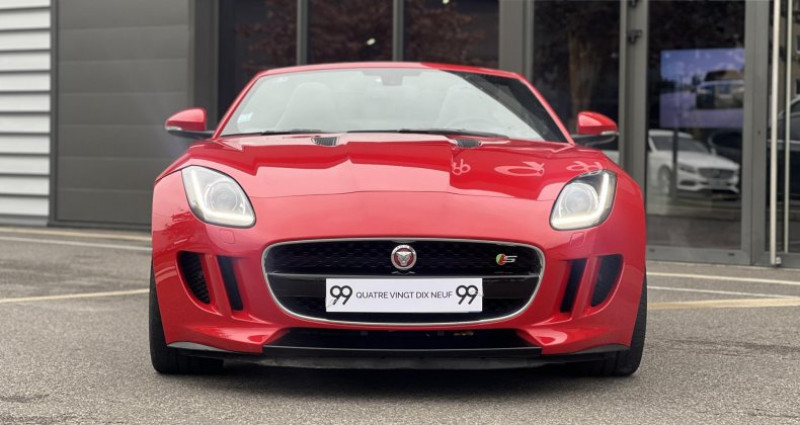 Jaguar F-Type Coupe Cabriolet 3.0i V6 - BVA Quickshift - Stop/Start S PHAS  occasion � ANDREZIEUX-BOUTHEON - photo n�2