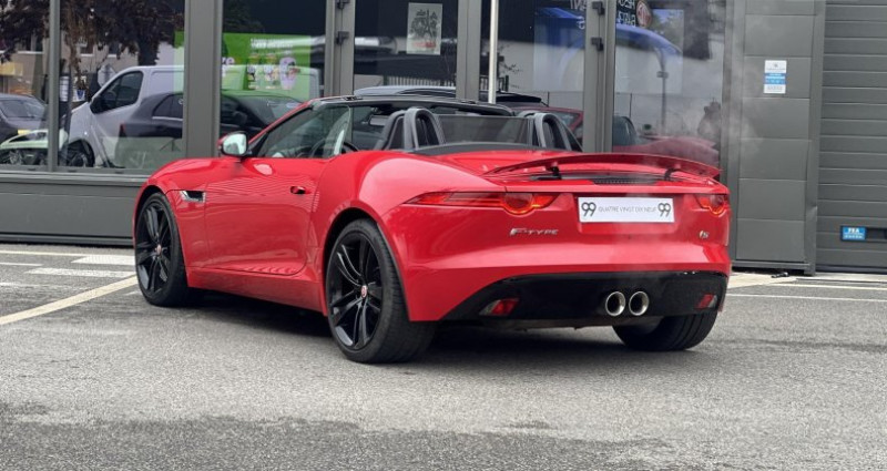 Jaguar F-Type Coupe Cabriolet 3.0i V6 - BVA Quickshift - Stop/Start S PHAS  occasion � ANDREZIEUX-BOUTHEON - photo n�6