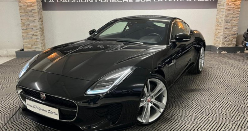 Jaguar F-Type F.TYPE Coupé 3.0i V6 340 - BVA - Phase 2 - 89 000km - Echap  2019 Jaguar F-Type F.TYPE Coupé 3.0i V6 340 - BVA - Phase 2 - 89 000km - Echap   occasion à Antibes
