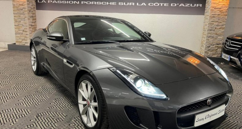Jaguar F-Type F.TYPE Coupé 3.0i V6 340CH - Siège Racing - Toit pano - Etat 2016 - photo n°7 Jaguar F-Type F.TYPE Coupé 3.0i V6 340CH - Siège Racing - Toit pano - Etat  occasion à Antibes - photo n°7