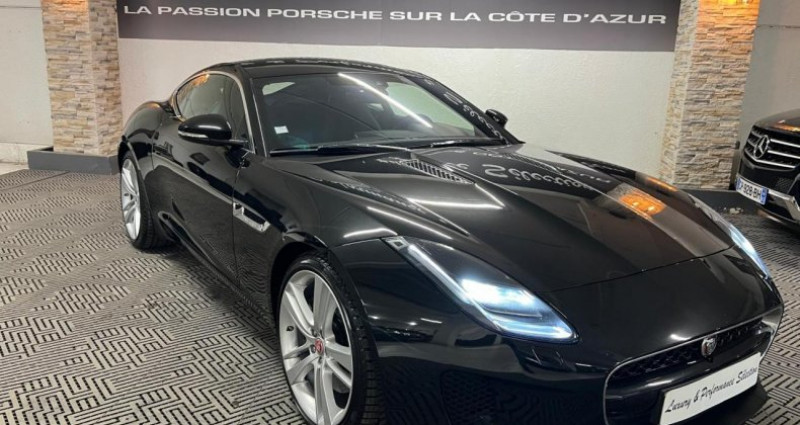 Jaguar F-Type F.TYPE Coup� phase II 3.0 V6 340ch - Apple car play - Echap   occasion � Antibes - photo n�7