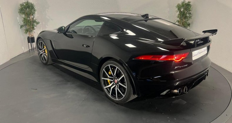 Jaguar F-Type F.TYPE Coup� SVR 5.0 V8 575 CH - AWD - Toit pano -Carbone -   occasion � Antibes - photo n�3