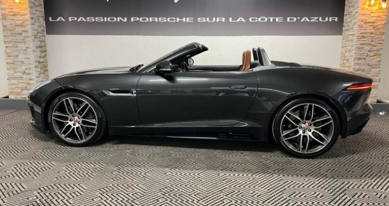 Jaguar F-Type F.TYPE S Cabriolet phase II 3.0 V6 380ch R-dynamic - 49000km  occasion à Antibes - photo n°3