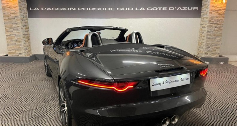 Jaguar F-Type F.TYPE S Cabriolet phase II 3.0 V6 380ch R-dynamic - 49000km  occasion à Antibes - photo n°4