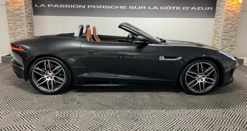 Jaguar F-Type F.TYPE S Cabriolet phase II 3.0 V6 380ch R-dynamic - 49000km  occasion à Antibes - photo n°7