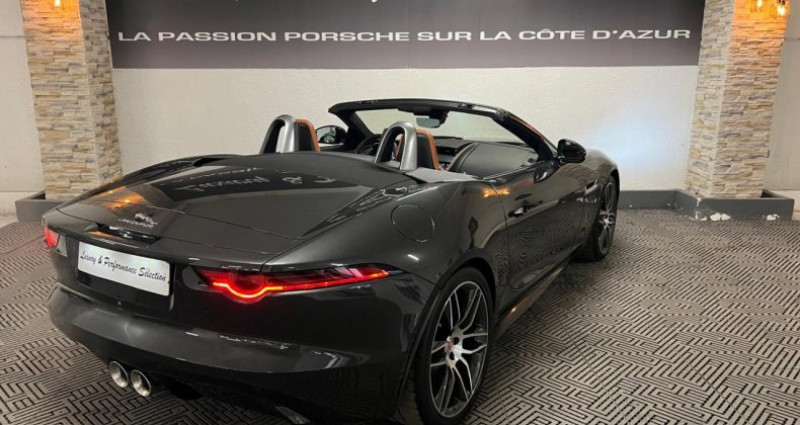 Jaguar F-Type F.TYPE S Cabriolet phase II 3.0 V6 380ch R-dynamic - 49000km  occasion à Antibes - photo n°6