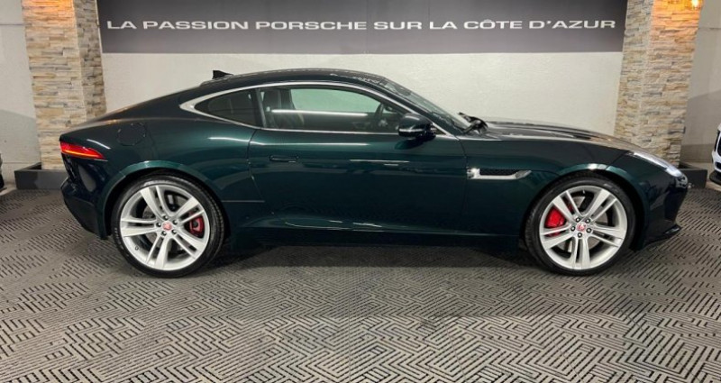 Jaguar F-Type F.TYPE S Coup 3.0 V6 380ch BVA AWD 4X4 - British racing gre  occasion  Antibes - photo n6