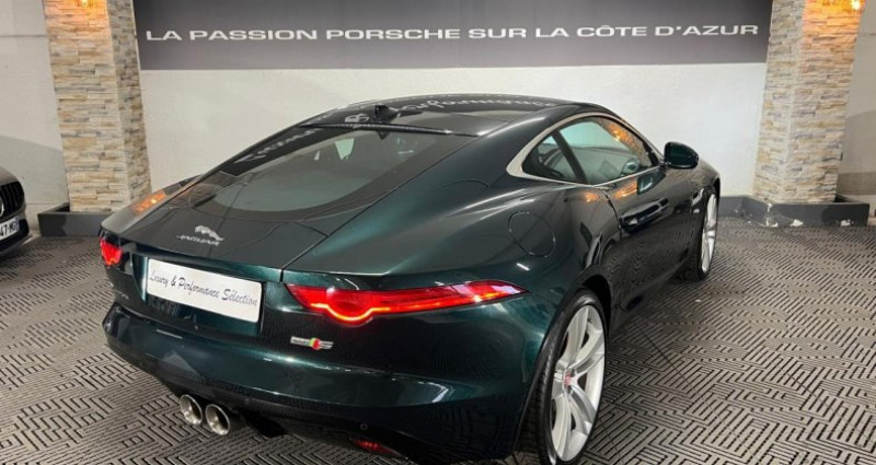 Jaguar F-Type F.TYPE S Coup 3.0 V6 380ch BVA AWD 4X4 - British racing gre  occasion  Antibes - photo n5