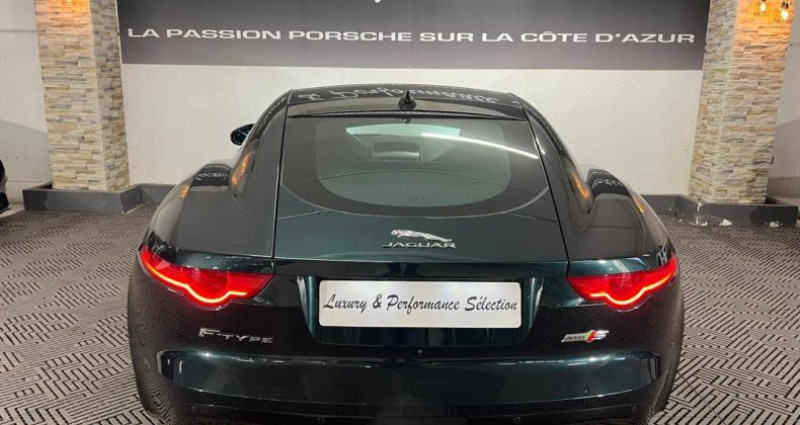 Jaguar F-Type F.TYPE S Coup 3.0 V6 380ch BVA AWD 4X4 - British racing gre  occasion  Antibes - photo n4
