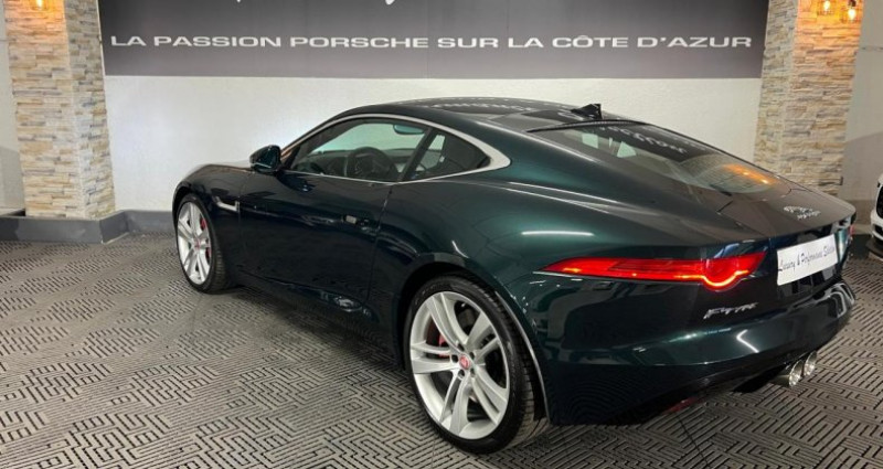 Jaguar F-Type F.TYPE S Coup 3.0 V6 380ch BVA AWD 4X4 - British racing gre  occasion  Antibes - photo n3
