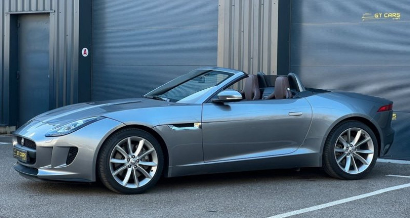 Jaguar F-Type F V6 3.0 L 340 ch immatriculation fran�aise pas de malus �ch  occasion � GENAY - photo n�3