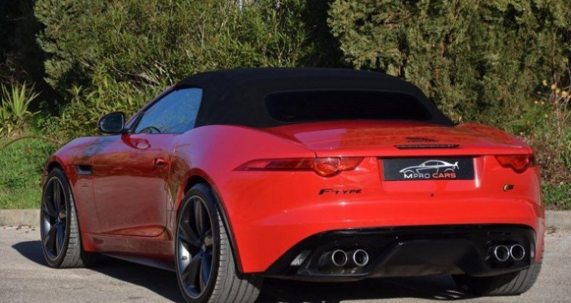 Jaguar F-Type S CABRIOLET V8 5.0 495ch BVA  occasion � Mougins - photo n�6