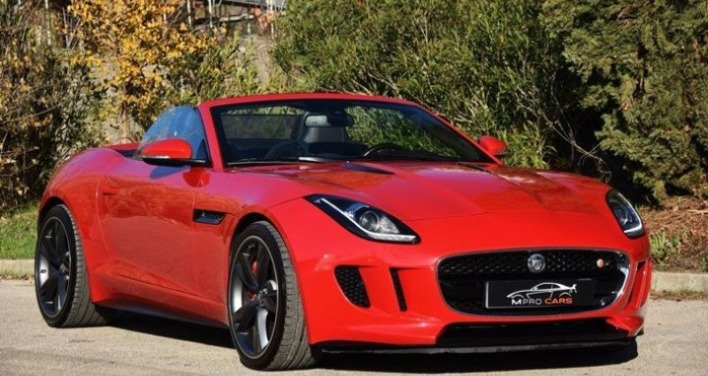 Jaguar F-Type S CABRIOLET V8 5.0 495ch BVA  occasion � Mougins - photo n�5