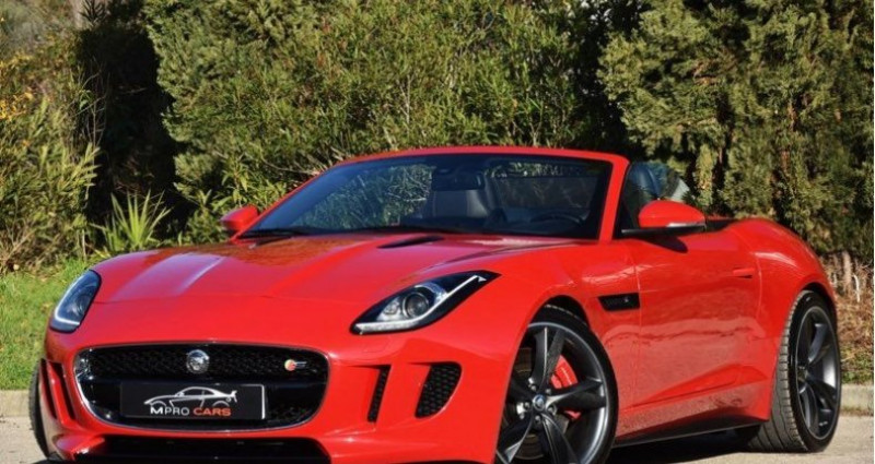 Jaguar F-Type S CABRIOLET V8 5.0 495ch BVA  occasion � Mougins