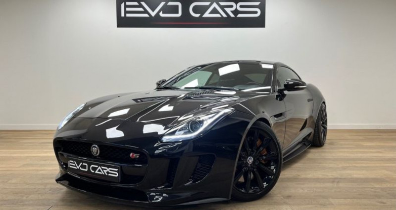 Jaguar F-Type S Coup 3.0 V6 380ch BVA8 Camra / Siges lectriques / Suiv  occasion à GLEIZE - photo n°1