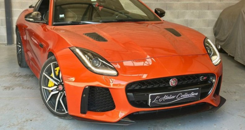 Jaguar F-Type SVR V8 5.0 575ch AWD TOIT PANO PACK CARBONE GARANTIE  occasion � LA PENNE SUR HUVEAUNE - photo n�3