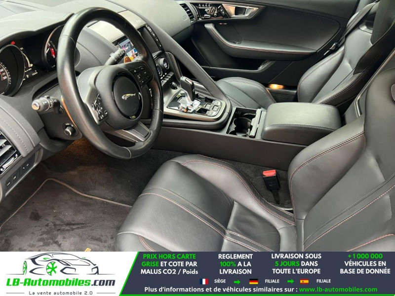 Jaguar F-Type V6 3L  380 ch BVA  occasion � Beaupuy - photo n�5