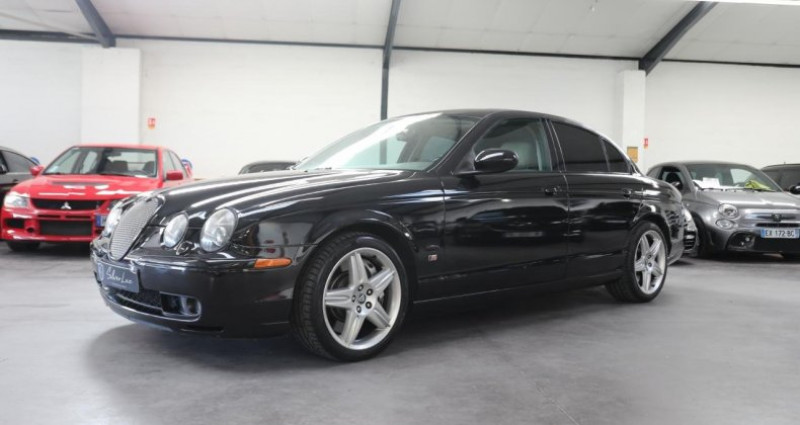 Jaguar S-Type R 4.2i V8 406 Suraliment� BVA / CG FRANCAISE / HISTORIQUE /   occasion � SAINT LAURENT DU VAR - photo n�7