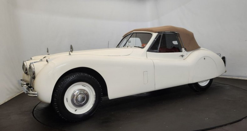 Jaguar XK cabriolet 1953 - photo n°2 Jaguar XK cabriolet  occasion à CREANCES - photo n°2