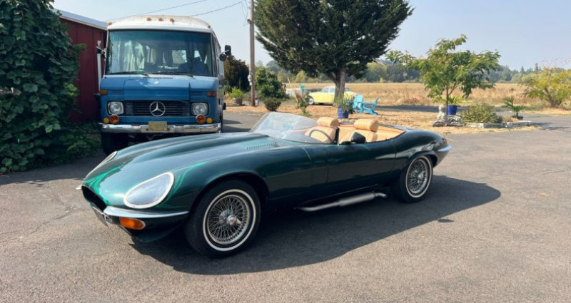 Jaguar XK V12 SPEEDSTER 1972 - photo n°2 Jaguar XK V12 SPEEDSTER  occasion à LYON - photo n°2