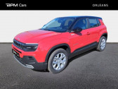 Jeep Avenger occasion année 2025 boite Automatique Annonce Jeep Avenger occasion Essence 1.2 Turbo T3 100ch MHEV Altitude BVR6 eHybrid à ORLEANS