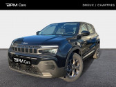 Jeep Avenger occasion année 2024 boite Automatique Annonce Jeep Avenger occasion Essence 1.2 Turbo T3 100ch MHEV Longitude BVR6 à LUISANT