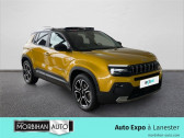 Jeep Avenger occasion année 2025 boite Automatique Annonce Jeep Avenger occasion Electrique ELECTRIQUE 115 KW 4X2 Summit à LANESTER