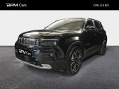 Jeep Avenger occasion année 2023 boite Automatique Annonce Jeep Avenger occasion Electrique Electrique 156ch 115kW 1st Edition à ORLEANS