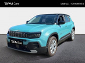 Jeep Avenger occasion année 2025 boite Automatique Annonce Jeep Avenger occasion Electrique Electrique 156ch 115kW Altitude à LUISANT